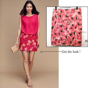 Ann Taylor floral skirt